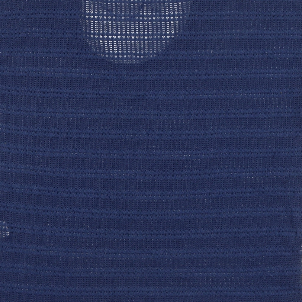 Atmosphere Womens Blue Scoop Neck Polyester Pullover Jumper Size 8