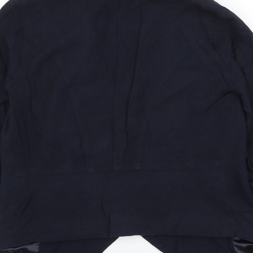 New Look Womens Blue Jacket Blazer Size 8