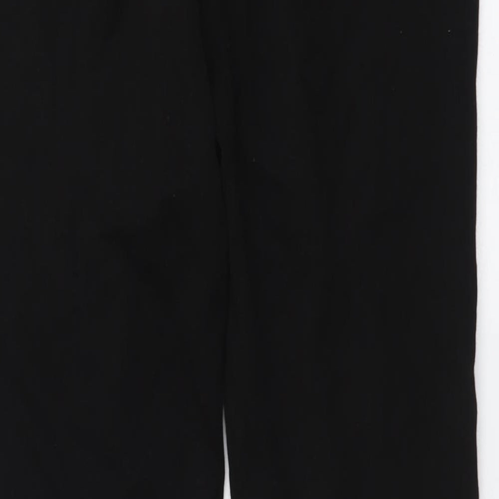 H&M Womens Black Cotton Skinny Jeans Size M L28 in Regular Button