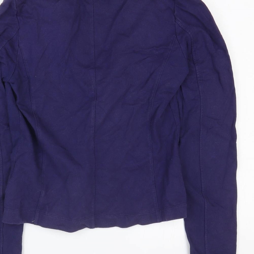 Sandwich Womens Blue Jacket Blazer Size S Button