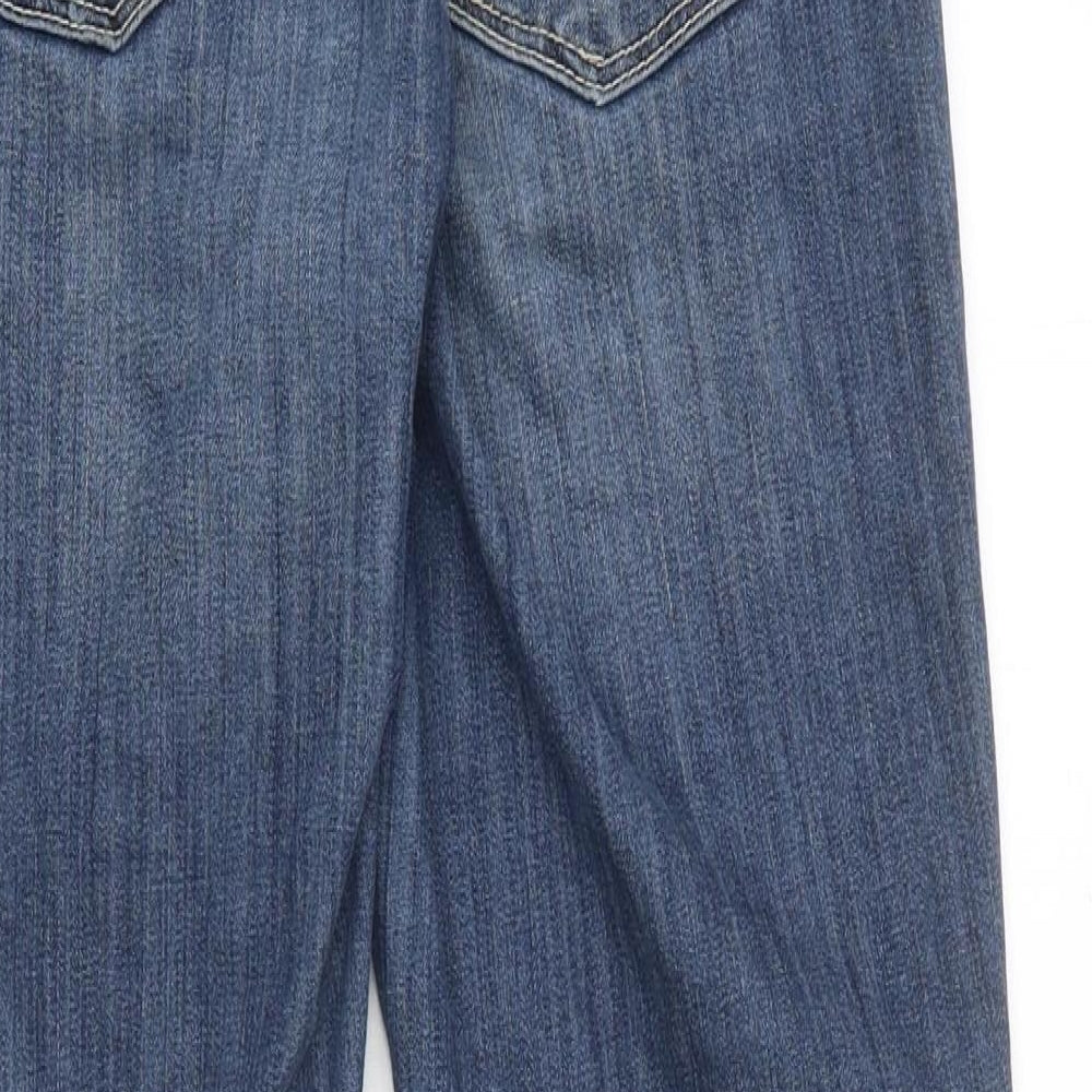 Gap Womens Blue Cotton Skinny Jeans Size 27 in L27 in Regular Zip