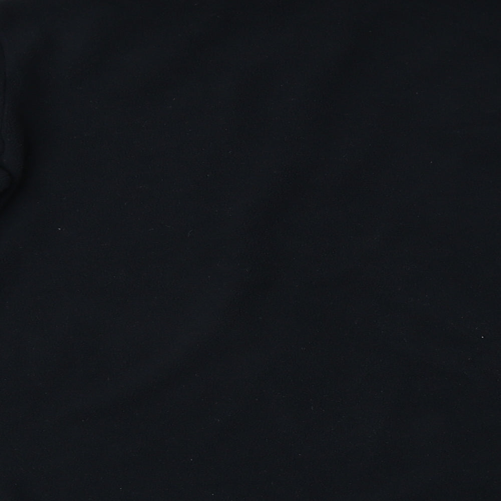 Preworn Boys Black Jacket Coat Size S Zip