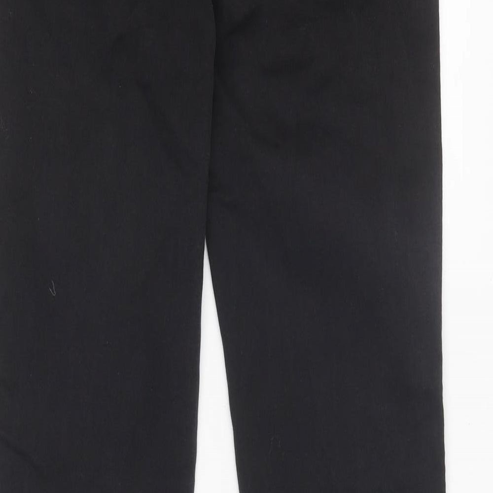 Next Womens Black 100% Cotton Skinny Jeans Size 32 in L37 in Regular Zip