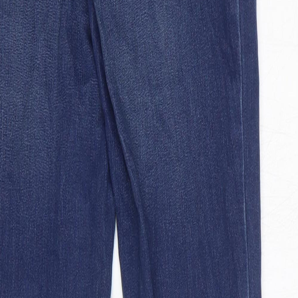 H&M Womens Blue Cotton Jegging Jeans Size 6 L30 in Regular