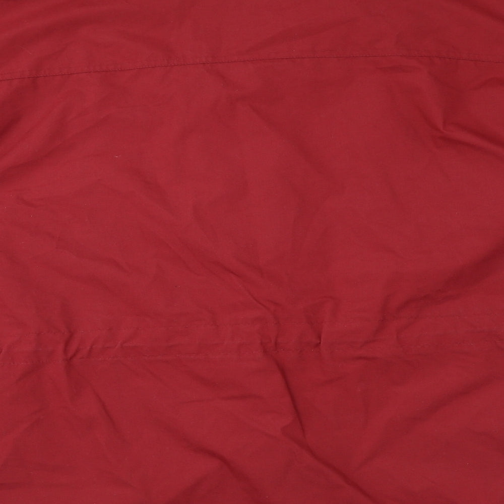 Roamer Mens Red Overcoat Coat Size L Button