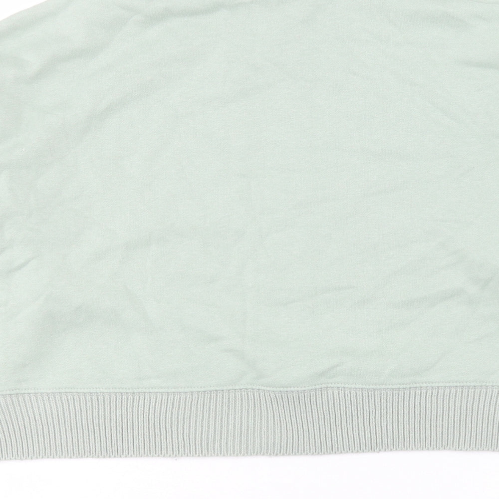 Primark Womens Green Cotton Pullover Sweatshirt Size S Pullover - Size 10-12