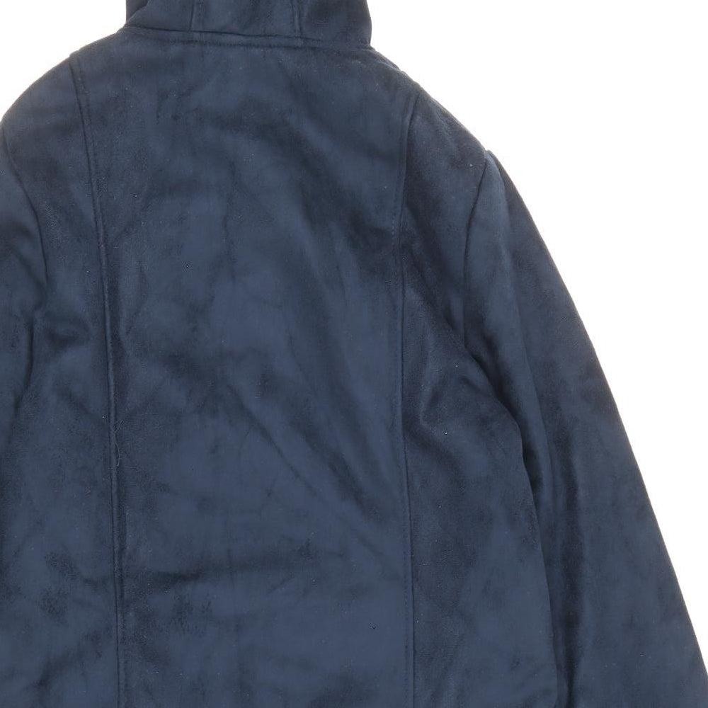 Gabriella Vicenza Womens Blue Jacket Size 12 Button