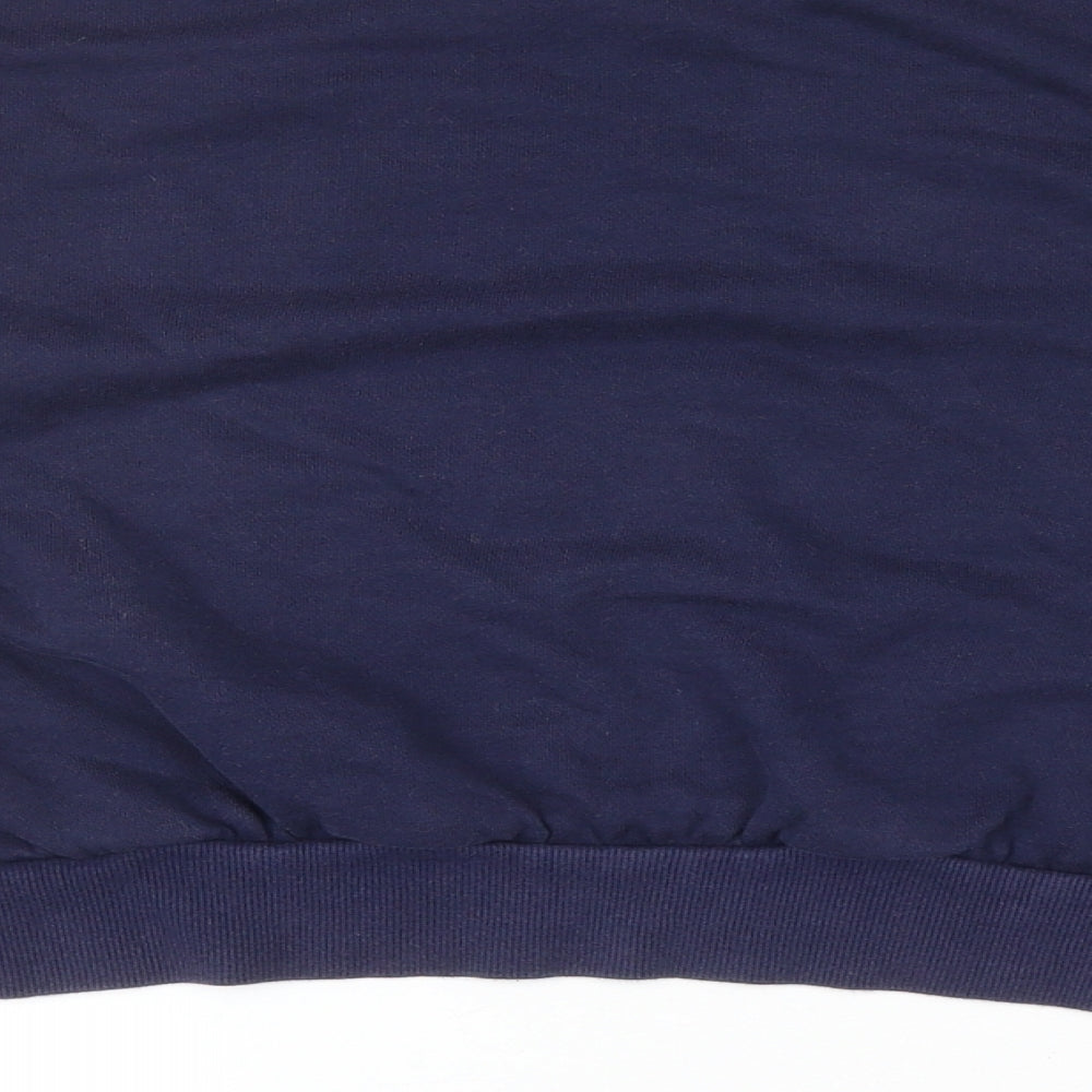 Divided by H&M Womens Multicoloured Colourblock Cotton Pullover Sweatshirt Size S Pullover