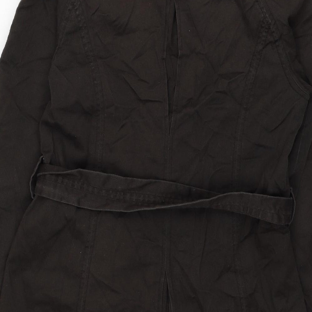 Zara Womens Brown Jacket Size L Button