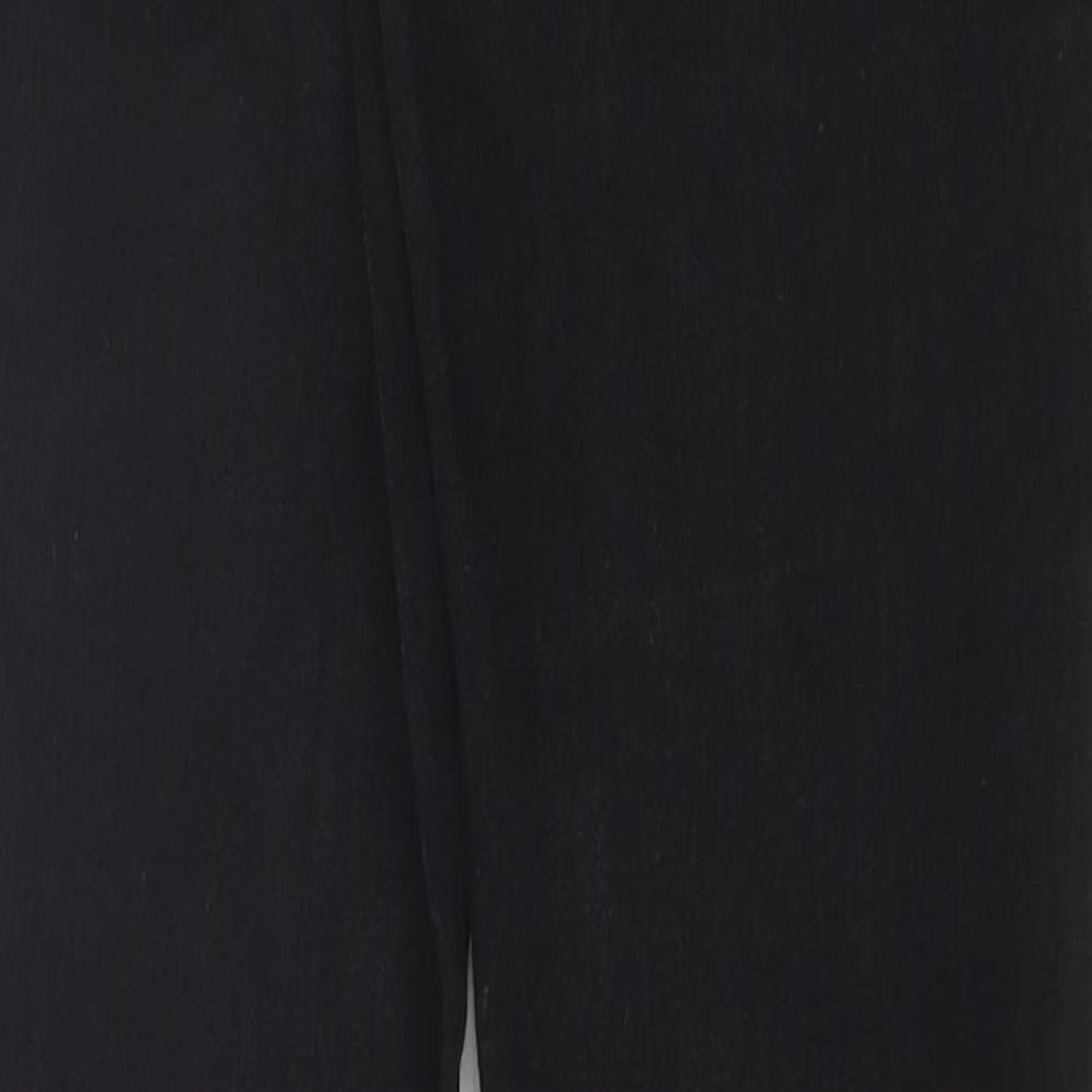 H&M Womens Black Cotton Skinny Jeans Size 10 L30 in Regular Button