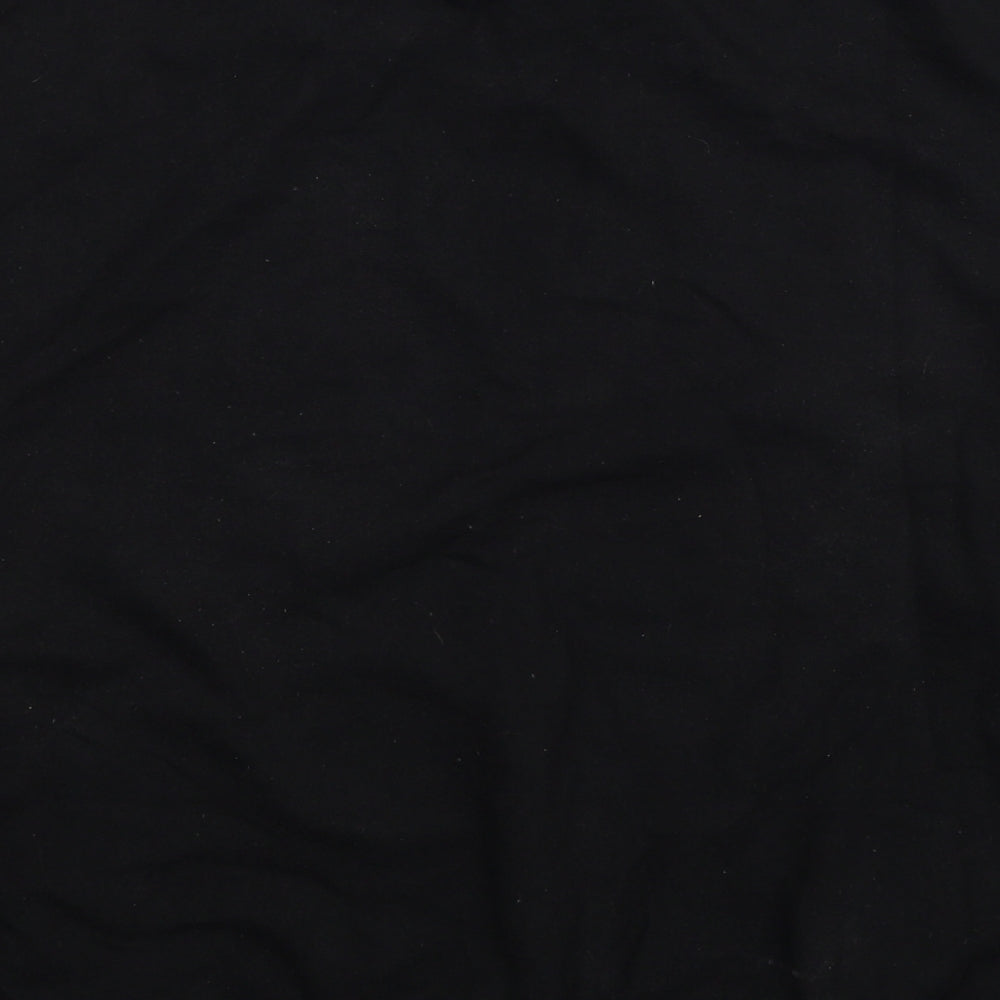 Primark Womens Black Cotton Pullover Sweatshirt Size 10 Pullover