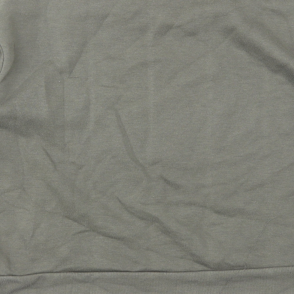 Primark Womens Green Cotton Pullover Sweatshirt Size 2XS Pullover