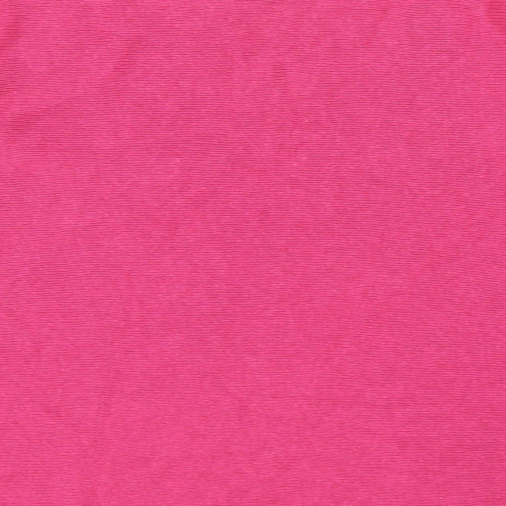 Amanti Womens Pink Boat Neck Acrylic Pullover Jumper Size M - Size M-L