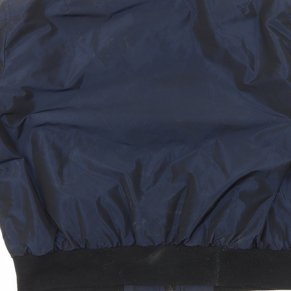New Look Mens Blue Jacket Size S Zip