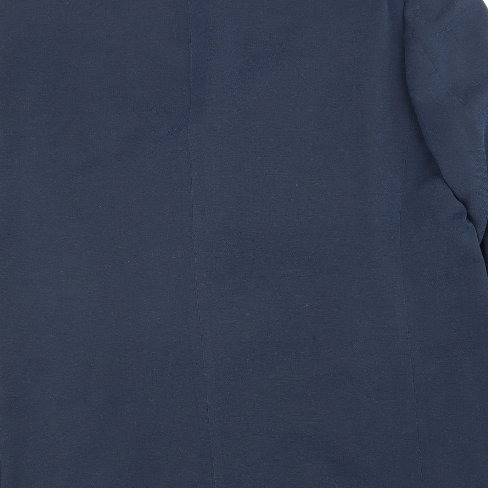 Marks and Spencer Mens Blue Polyester Jacket Suit Jacket Size M