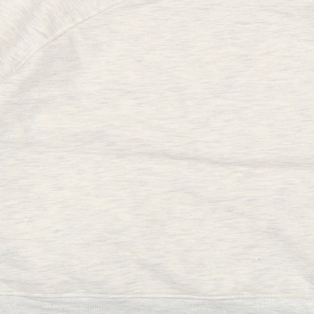 Marks & Spencer Womens Grey Polyester Pullover Sweatshirt Size 8 Pullover