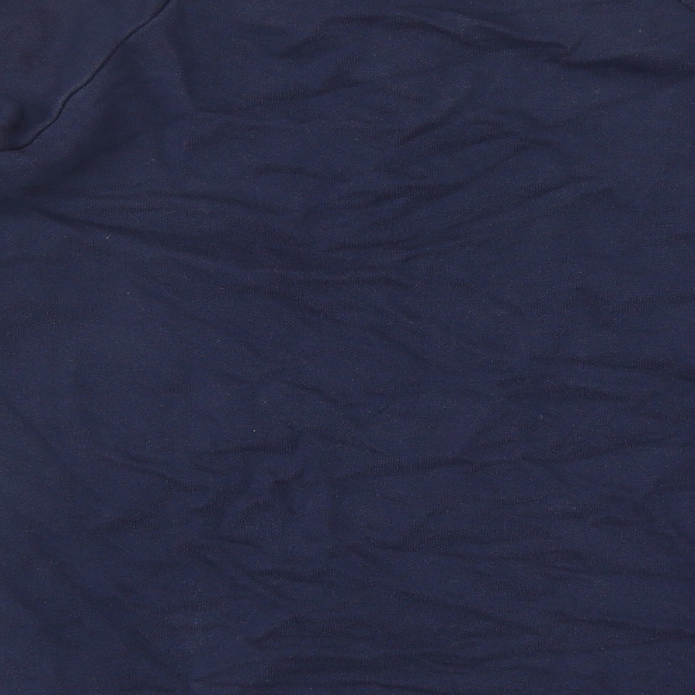 Maison De Nimes Womens Blue Cotton Pullover Sweatshirt Size 8 Pullover