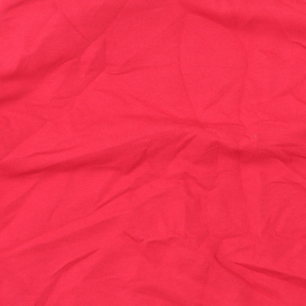 George Womens Red Cotton Pullover Sweatshirt Size L Pullover