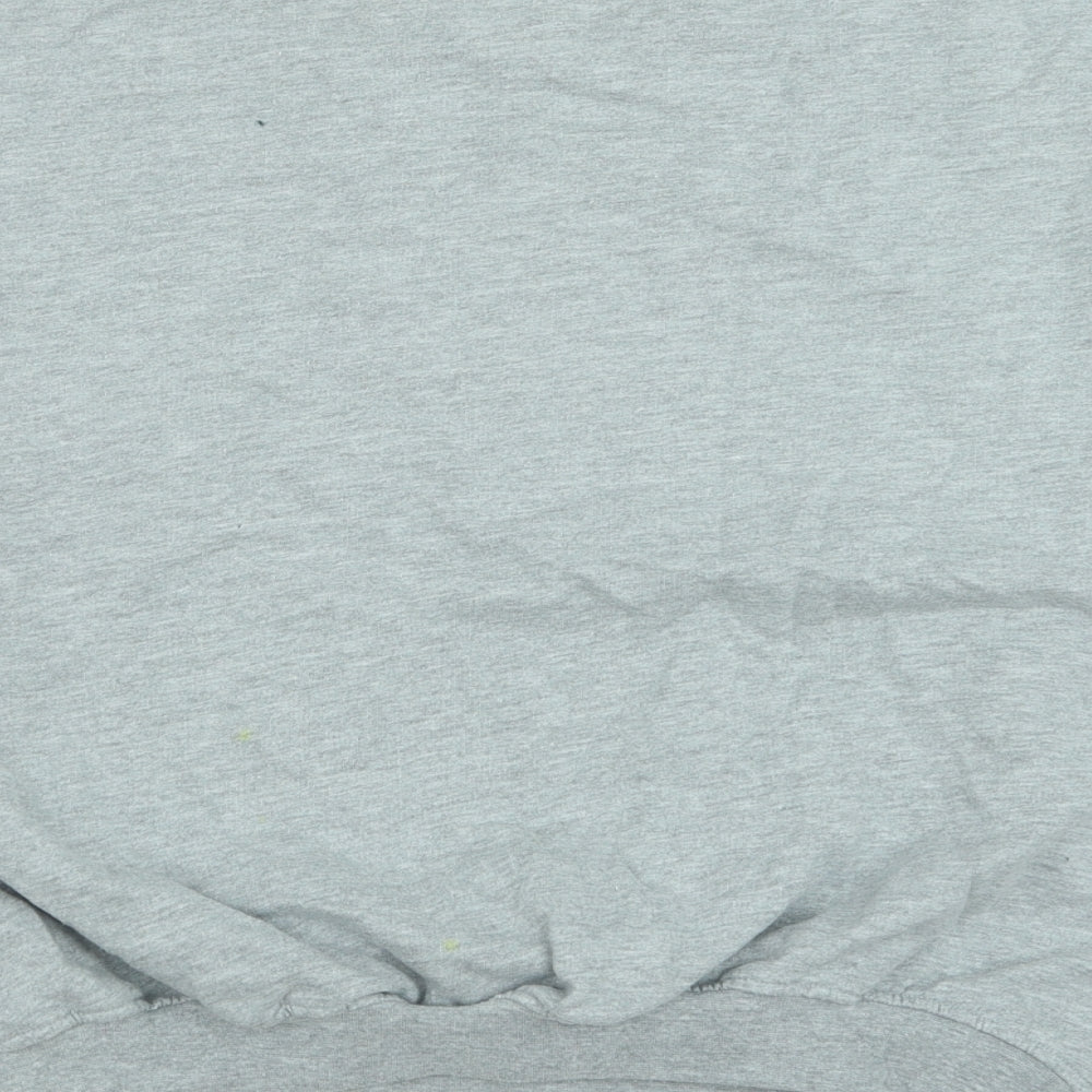 Urban Bliss Womens Grey Cotton Pullover Sweatshirt Size 6 Pullover