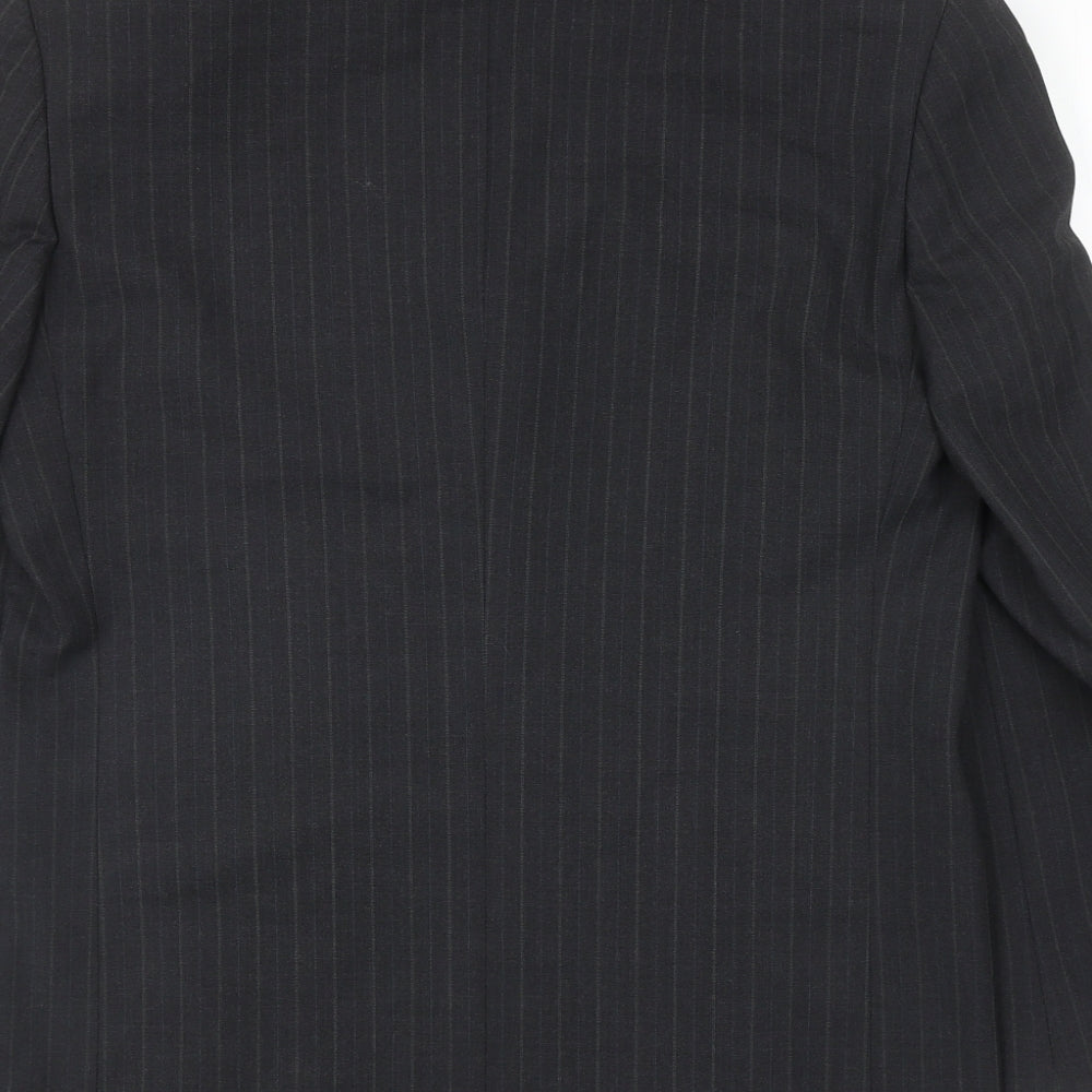 Marks & Spencer Mens Grey Wool Jacket Suit Jacket Size 38