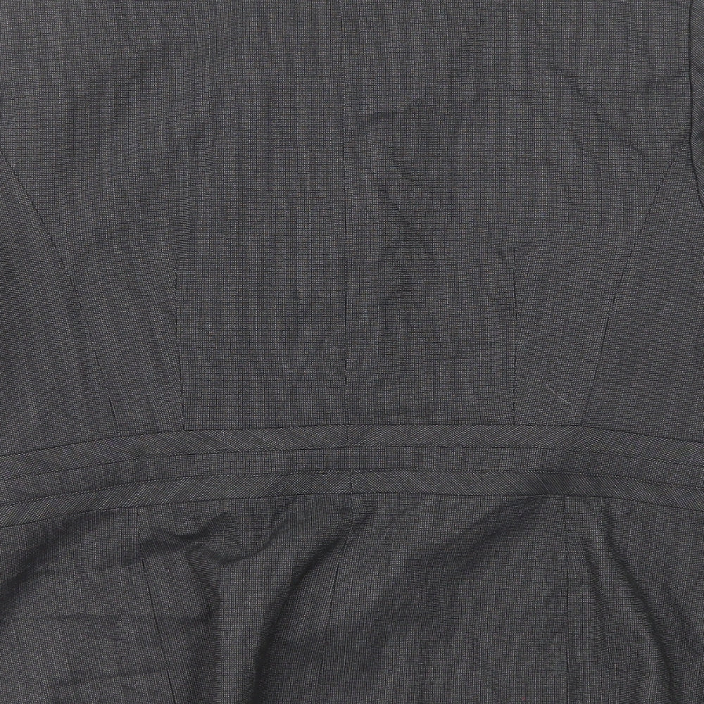 NEXT Womens Grey Jacket Size 10 Button
