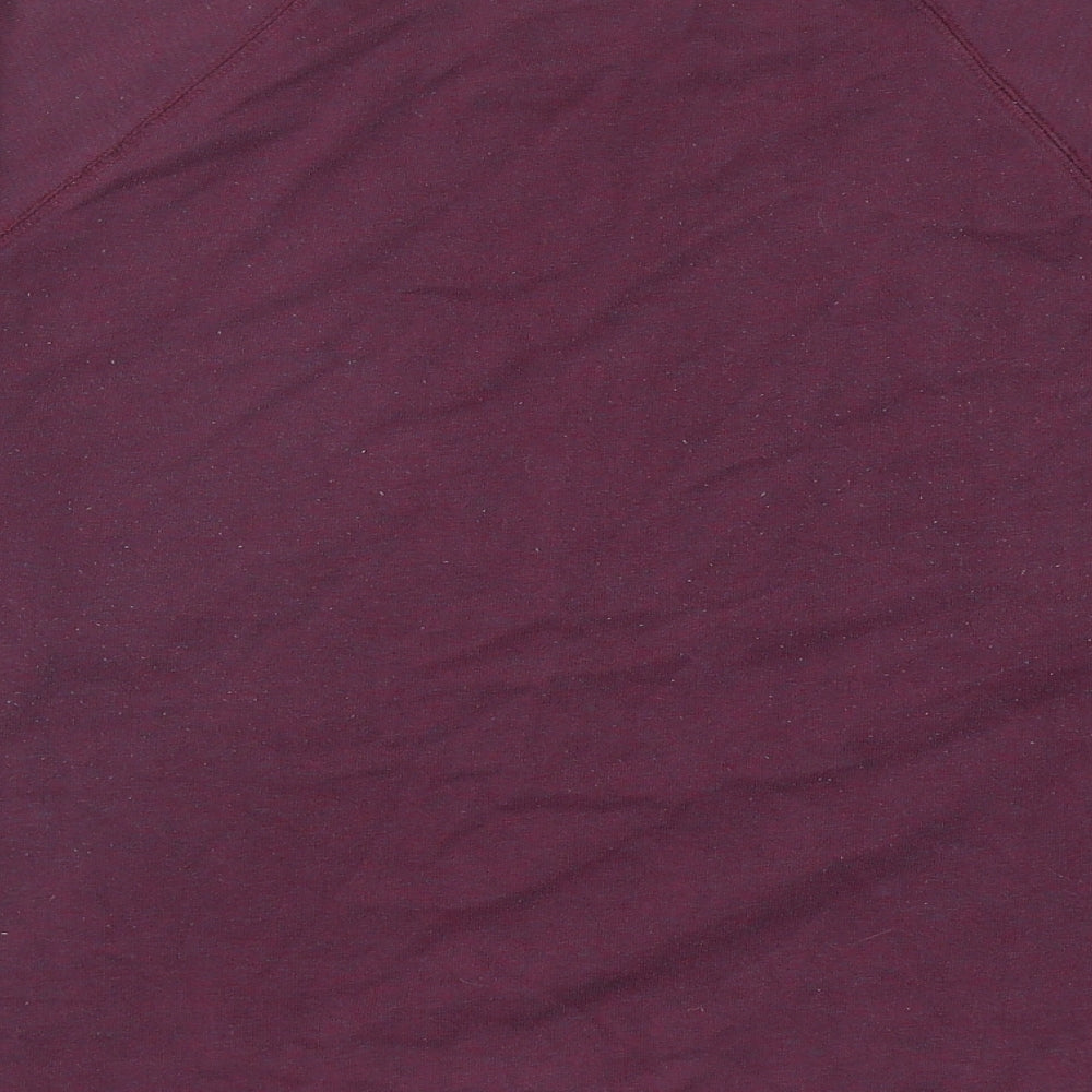 Divided by H&M Womens Purple Polyester Pullover Sweatshirt Size L Pullover