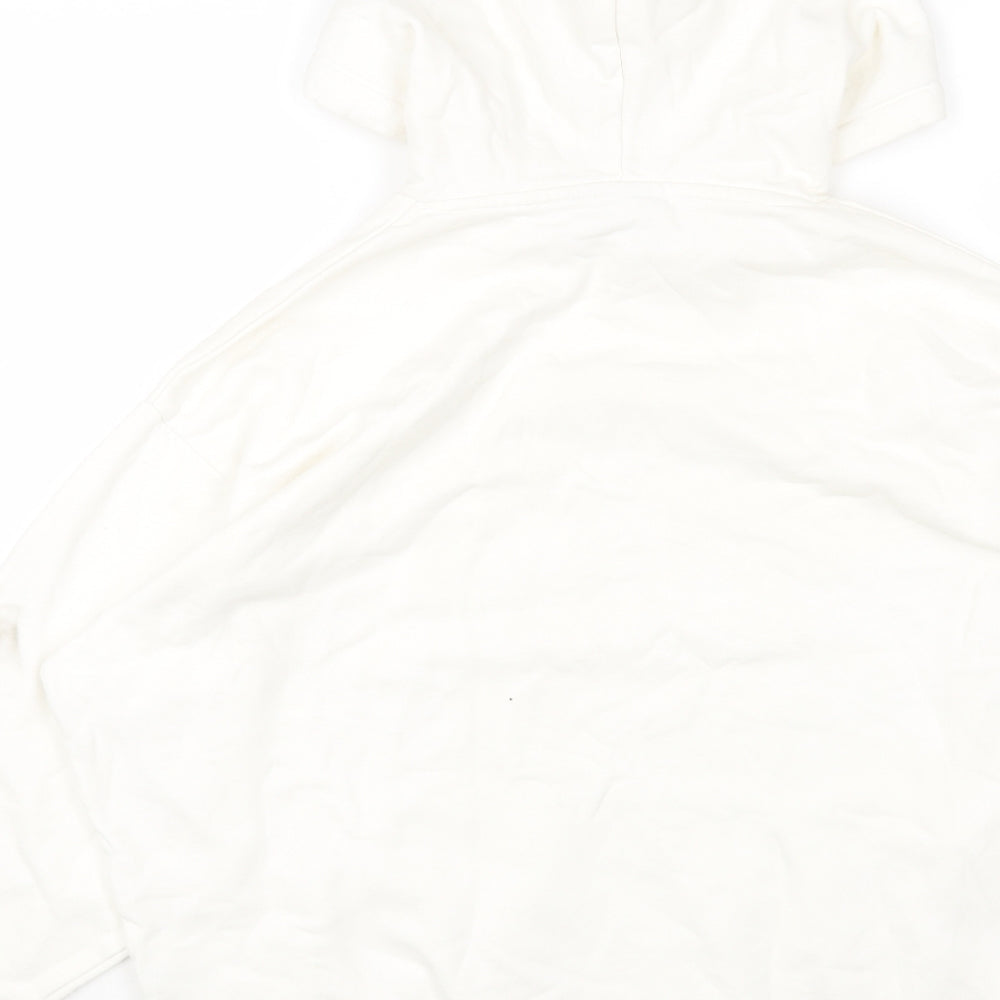 ASOS Womens White Cotton Pullover Hoodie Size XS Pullover - Heroes
