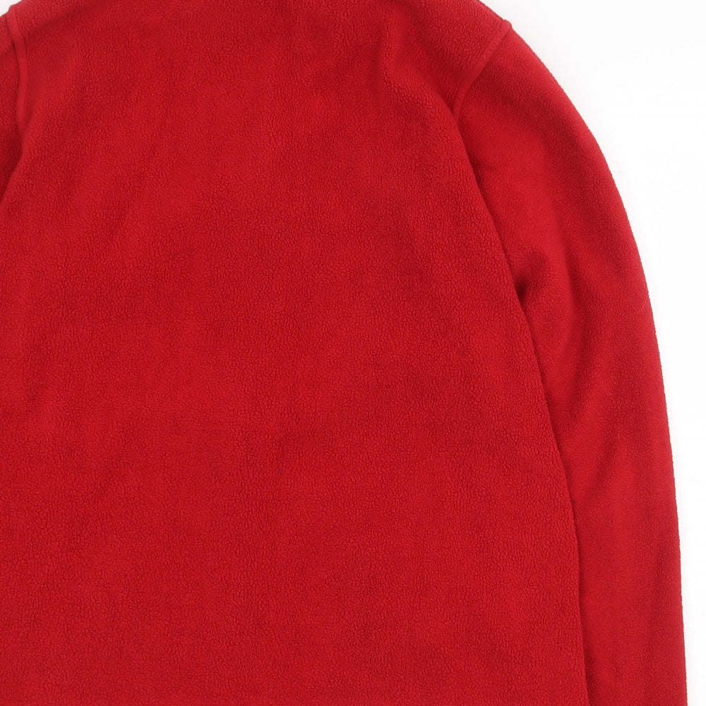 Marks & Spencer Womens Red Jacket Size 12 Zip