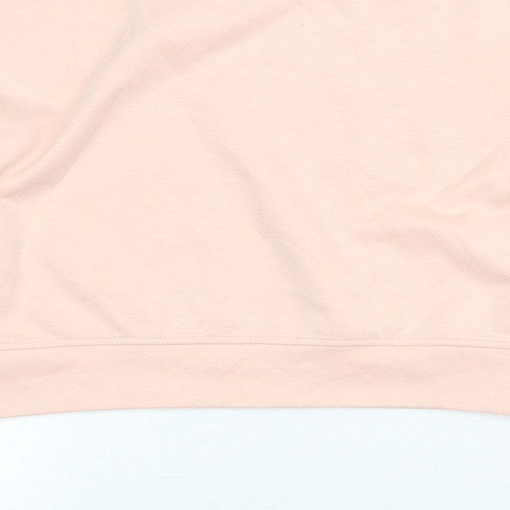 Zara Girls Pink Polyester Pullover Sweatshirt Size 11-12 Years Pullover - Keep Active