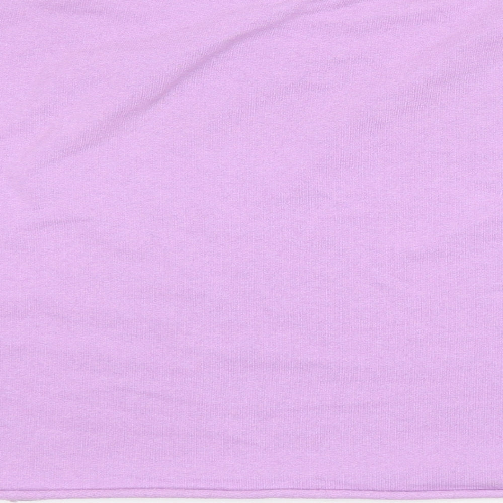 Pull&Bear Womens Purple Cotton Pullover Sweatshirt Size M Pullover
