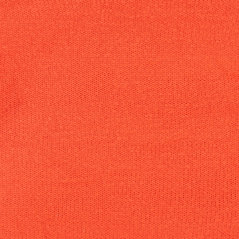 Atmosphere Womens Orange Round Neck Acrylic Pullover Jumper Size 8