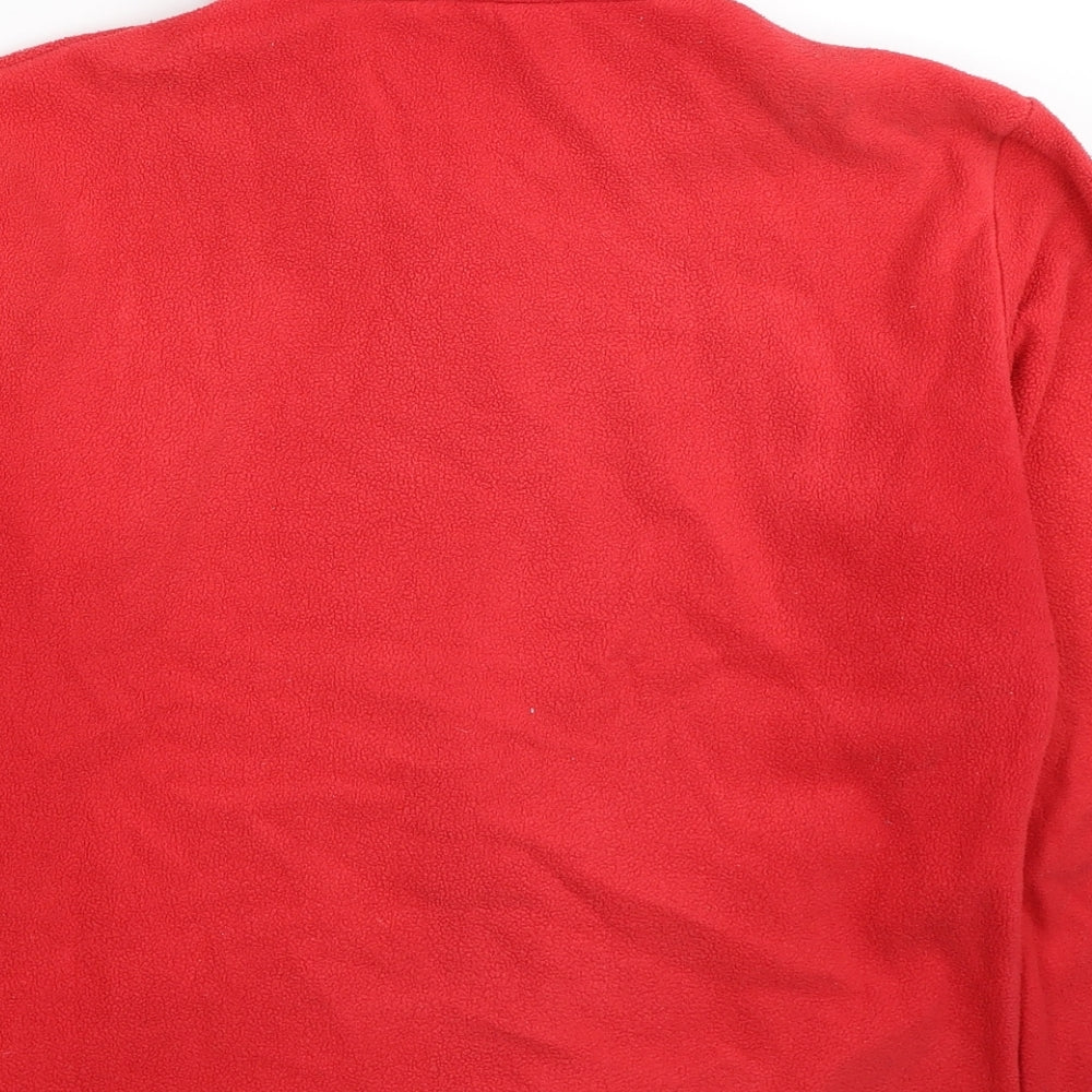 Marks & Spencer Womens Red Jacket Size 14 Zip