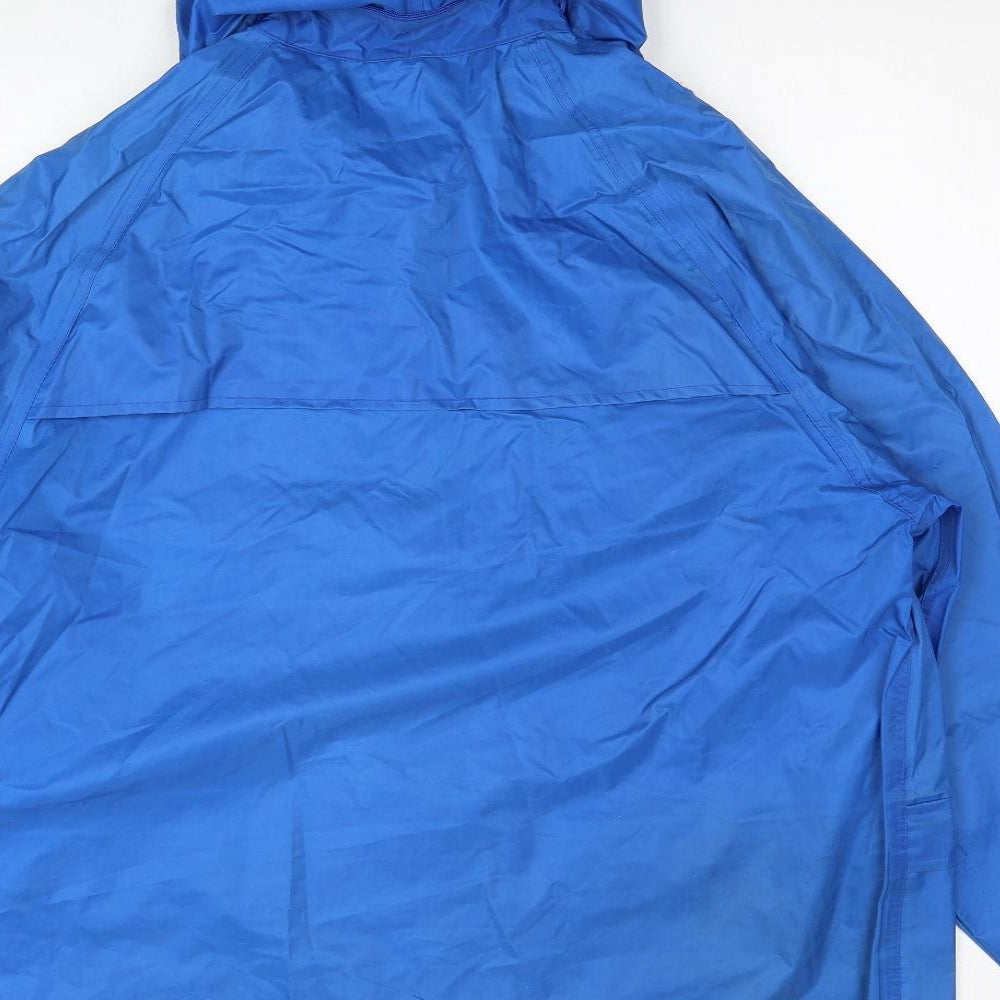 Sporting Club Mens Blue Windbreaker Jacket Size L Zip