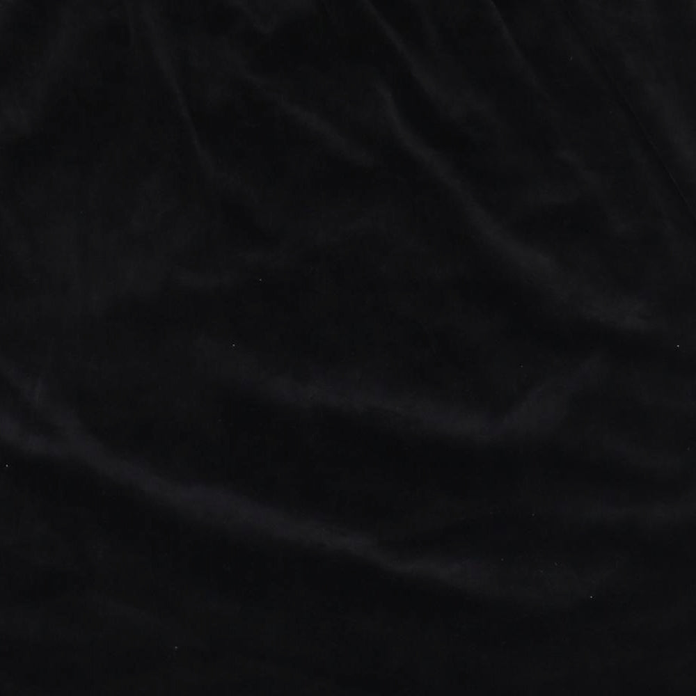 Preworn Womens Black Cotton Straight & Pencil Skirt Size S