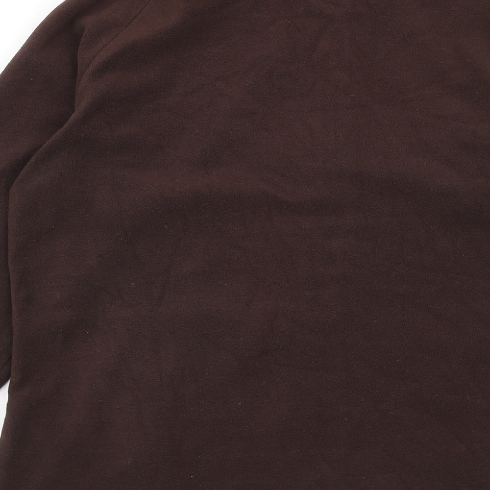 Quechua Womens Brown Jacket Size L Zip