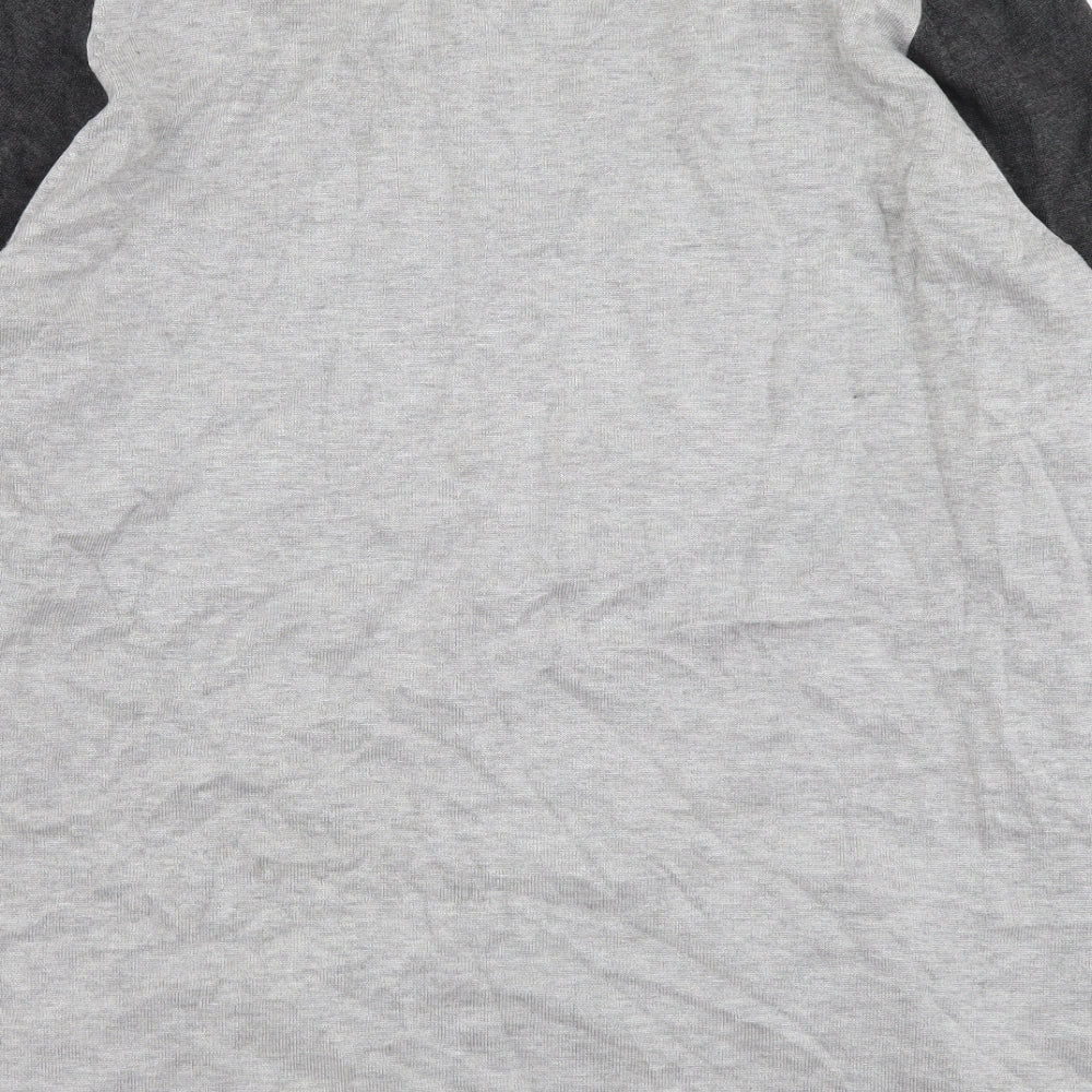 Anna Rose Womens Grey Boat Neck Viscose Pullover Jumper Size XL
