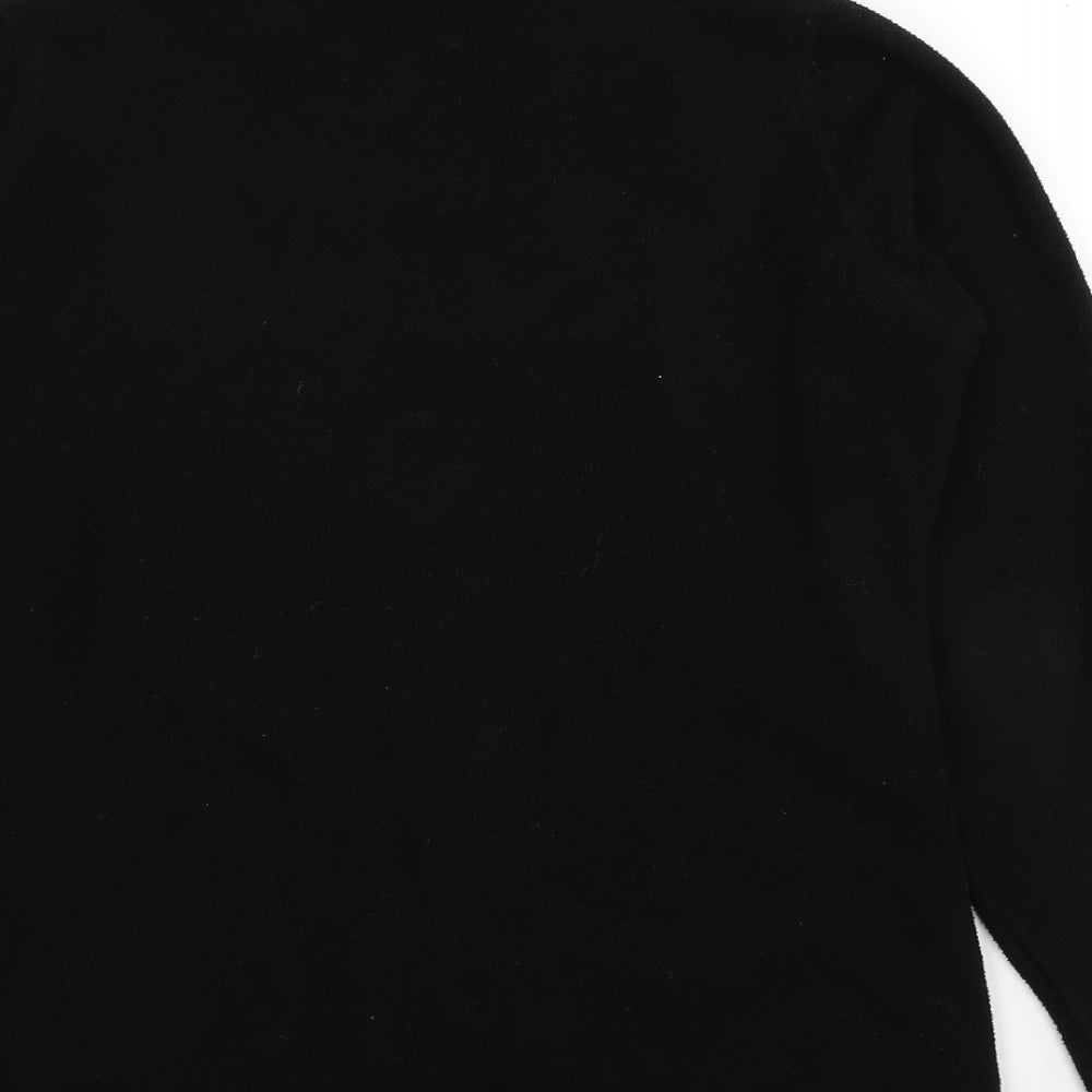EWM Womens Black Jacket Size 10 Zip