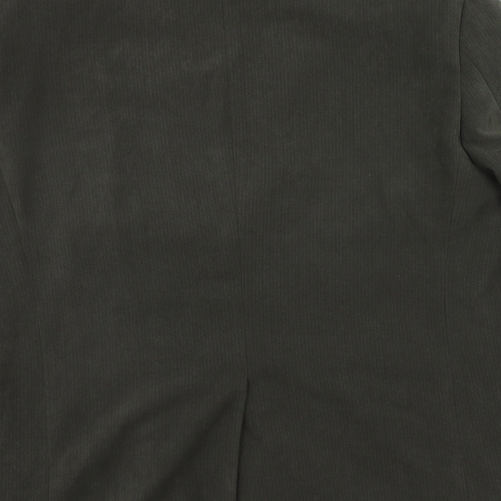 Marks & Spencer Mens Green Polyester Jacket Blazer Size 42