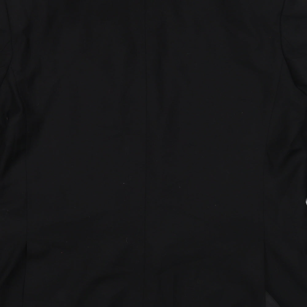 Taylor & Wright Mens Black Polyester Jacket Blazer Size 42