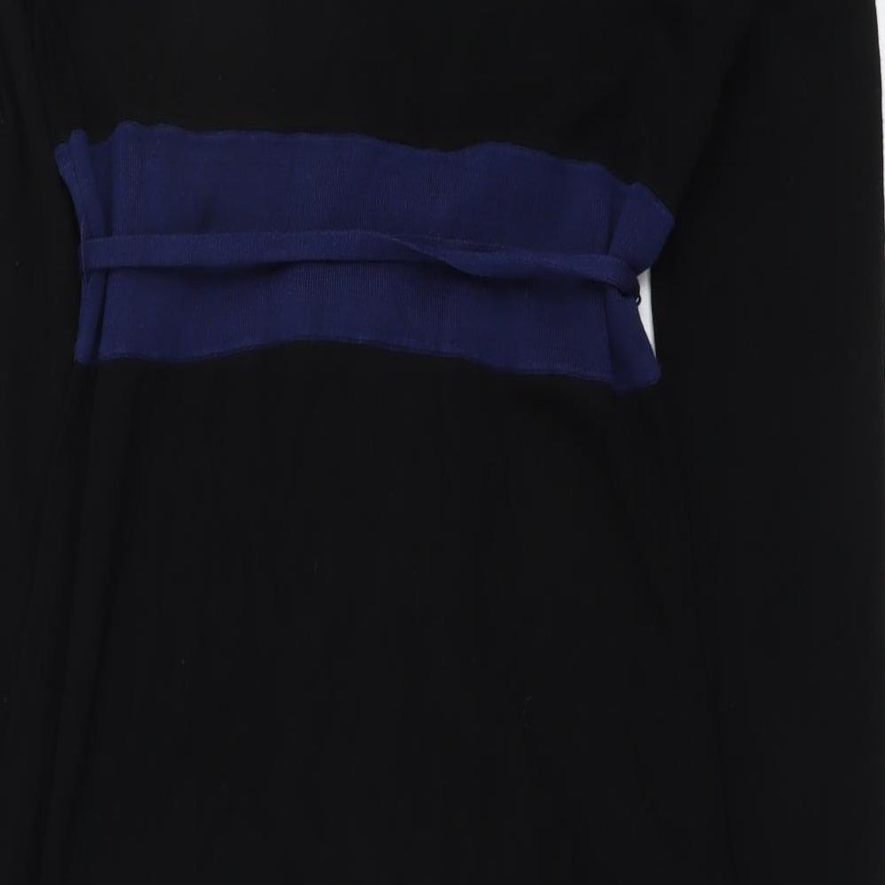 Kookai Womens Black Viscose A-Line Size S Off the Shoulder Pullover