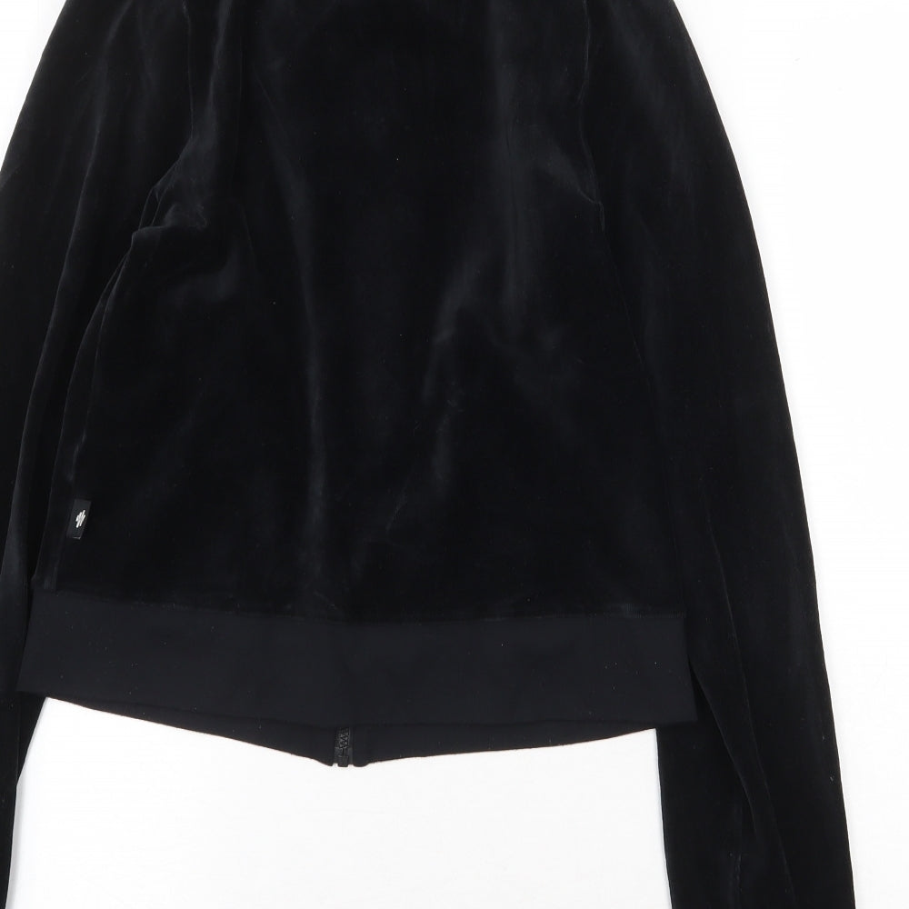 Marks & Spencer Womens Black Jacket Size S Zip
