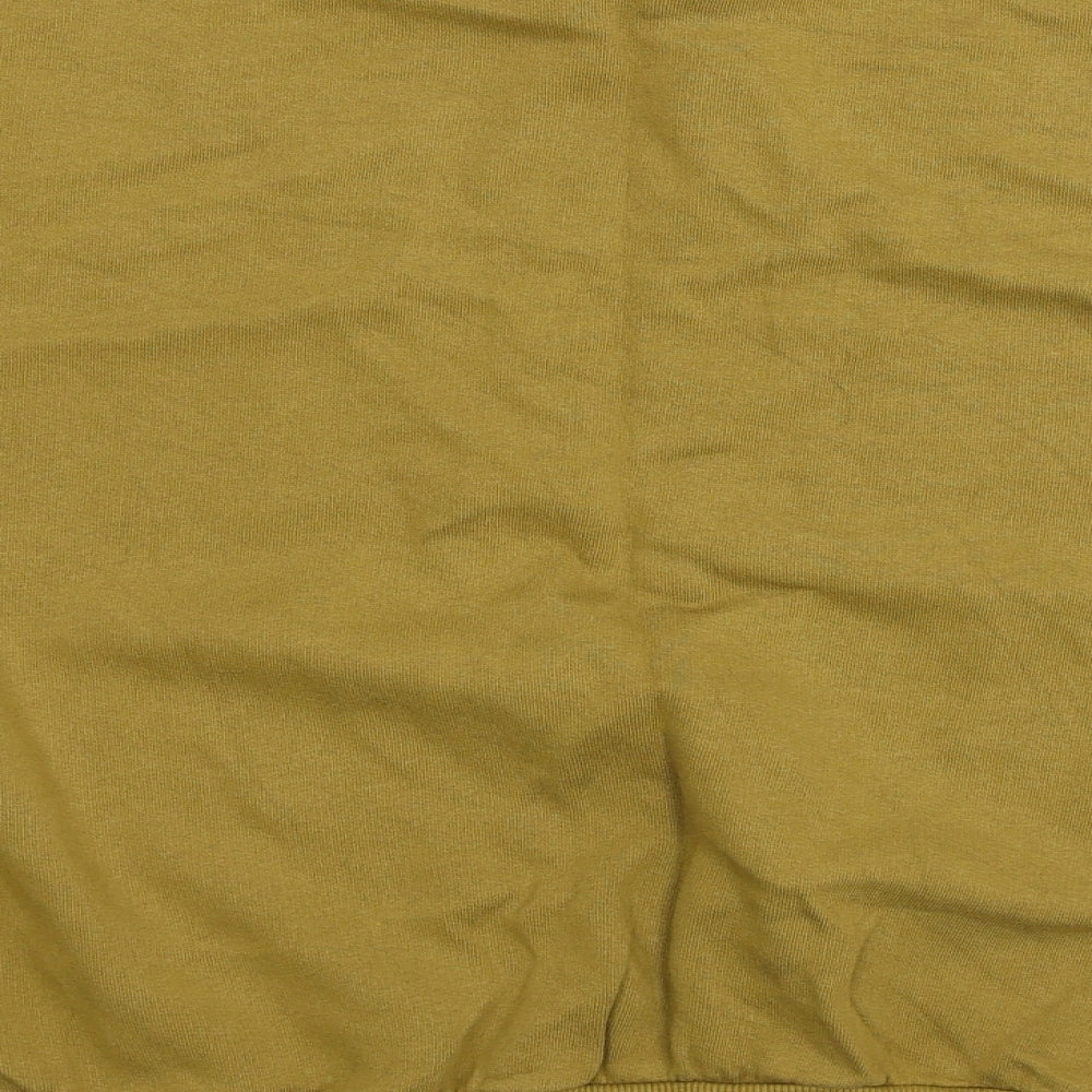 Pull&Bear Mens Brown Cotton Pullover Sweatshirt Size M - USA Voyage 1995
