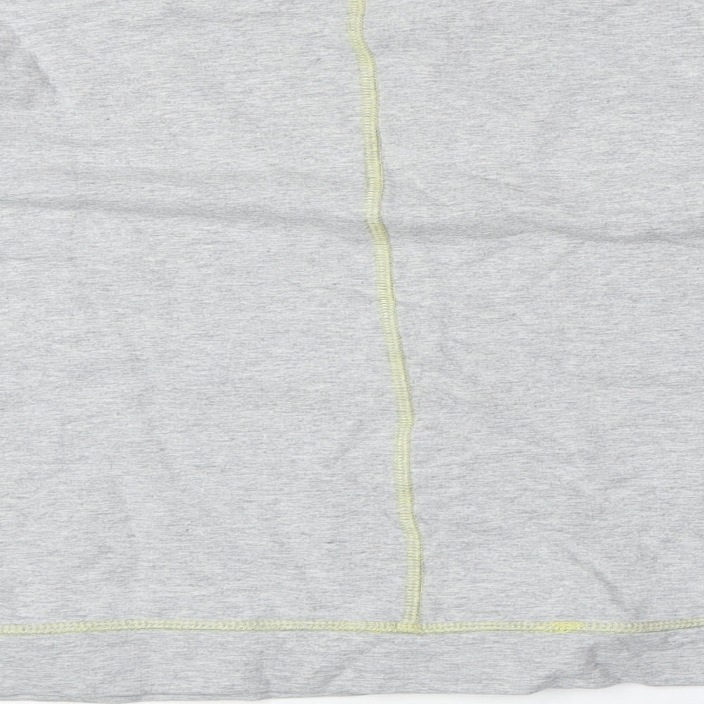 Thoughts Womens Grey Polyester Pullover Sweatshirt Size 12 Pullover