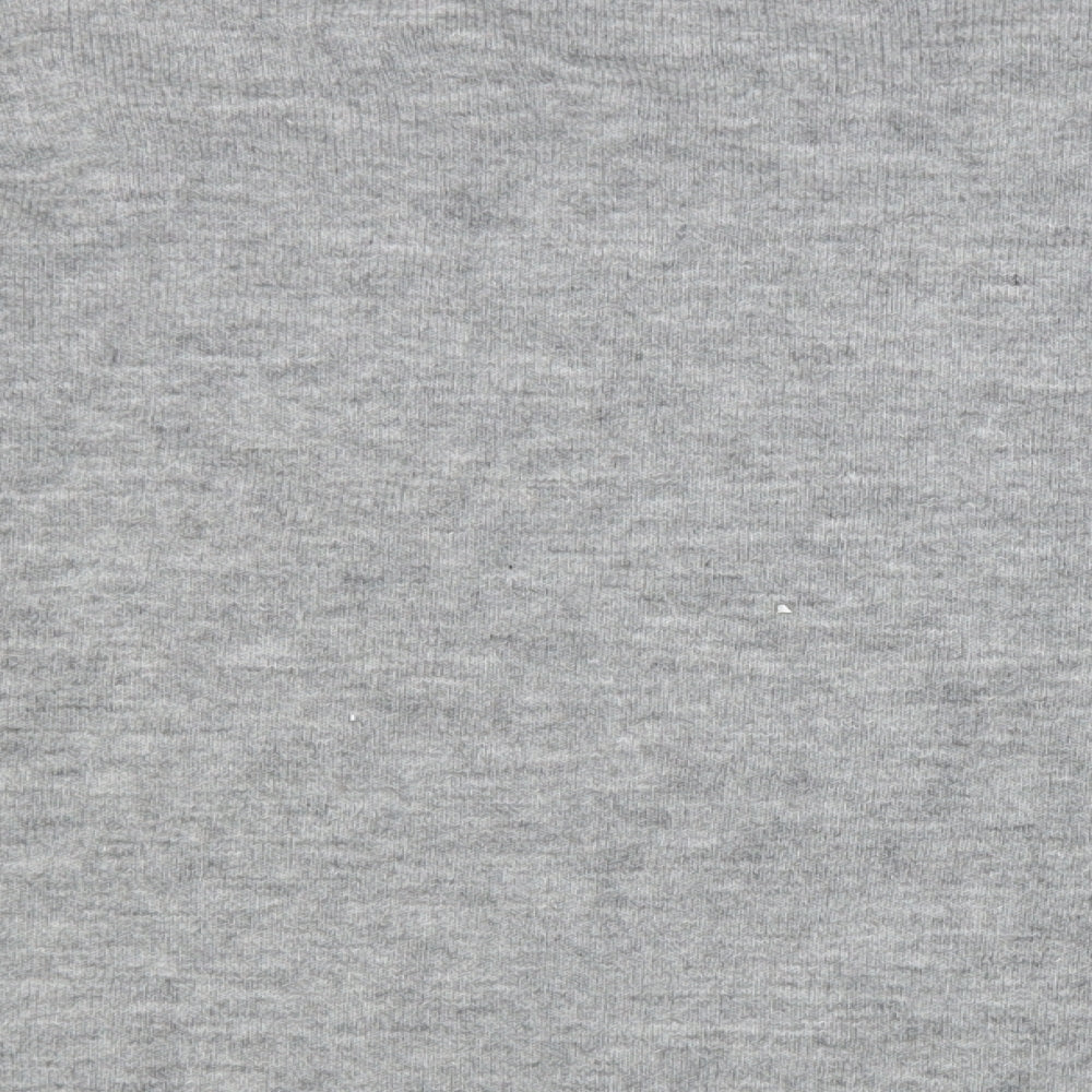New Look Womens Grey Round Neck Acrylic Pullover Jumper Size L