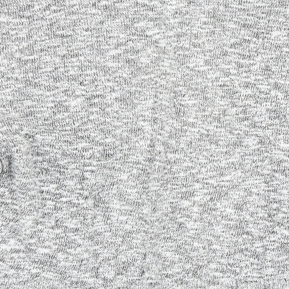 Marks & Spencer Womens Grey V-Neck Viscose Shrug Jumper One Size