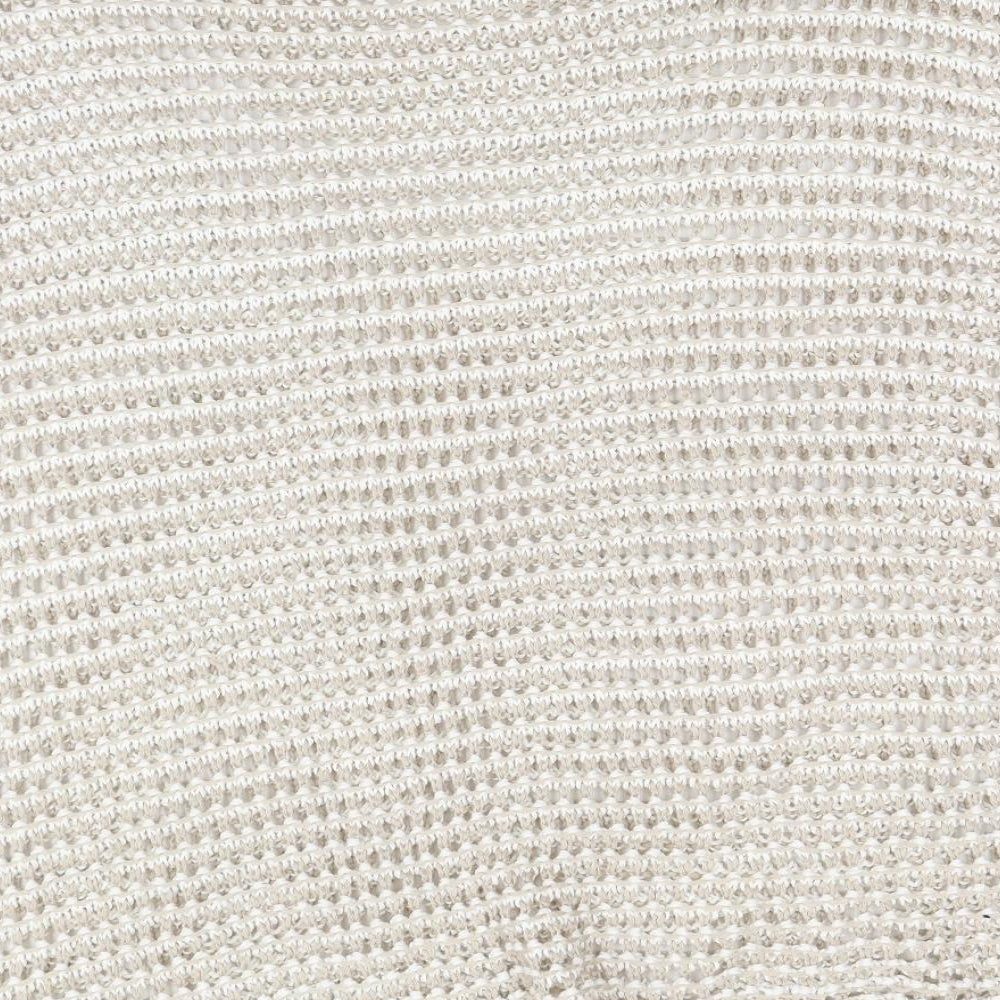 Casamia Womens Beige Round Neck Acrylic Pullover Jumper Size M - Size M/L