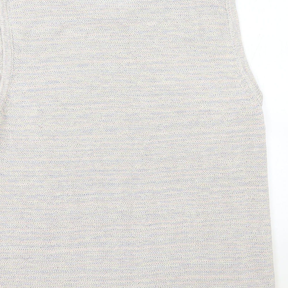 ASOS Womens Multicoloured Polyester Basic Tank Size XL Round Neck