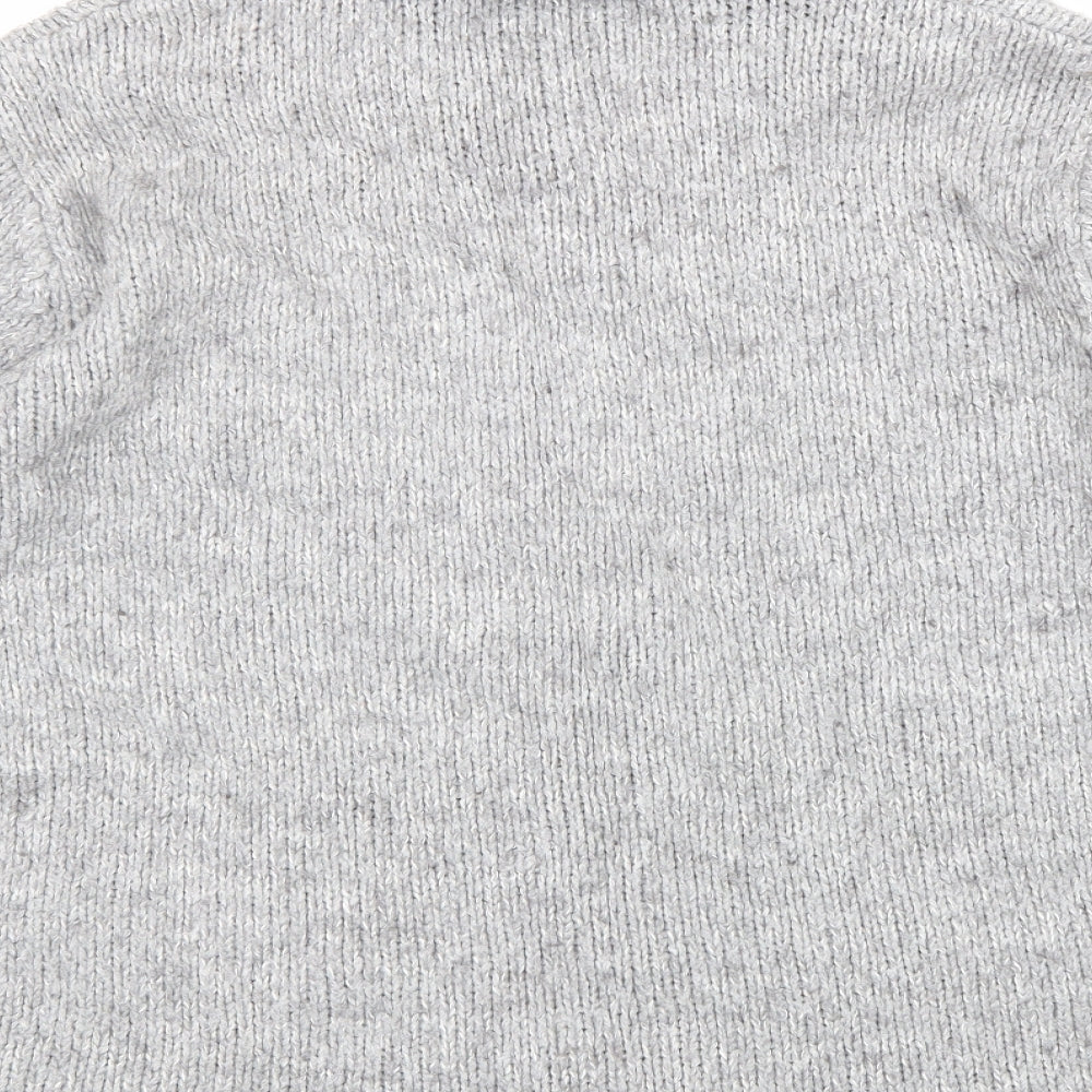 Marks & Spencer Womens Grey Jacket Size 18 Zip