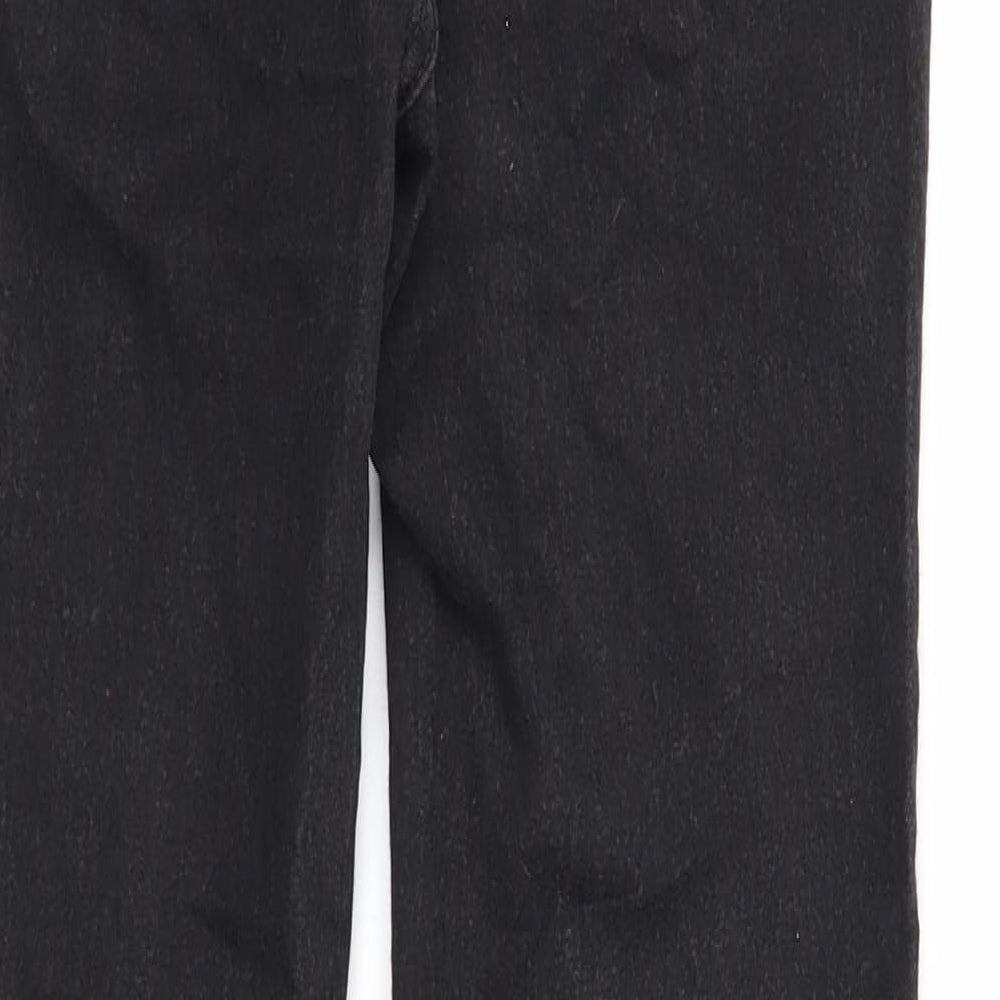 Divided Womens Black Cotton Skinny Jeans Size 8 Regular Zip
