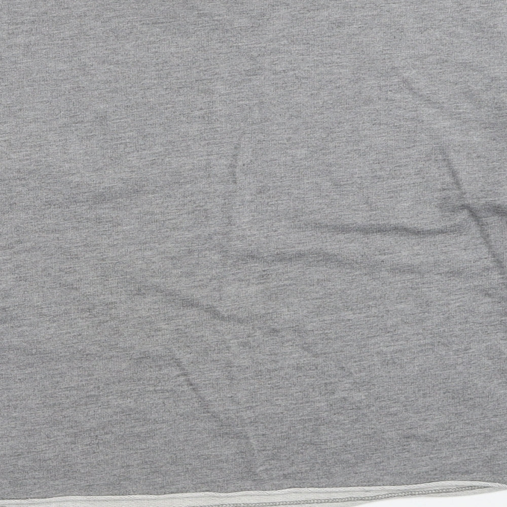 ASOS Womens Grey Cotton Pullover Sweatshirt Size 8 Pullover